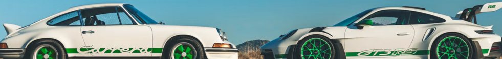 Porsche RS Only banner